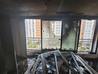 전주 아파트 6층에서 불…인명피해 없어