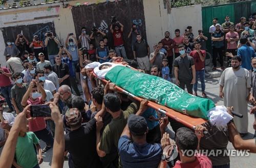 이스라엘군, 격렬해진 가자지구 시위에 하마스 시설 공습