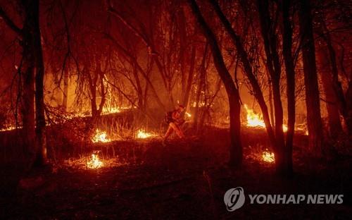 미 캘리포니아 당국, 산불 방화 혐의로 30대 여성 체포 - 1