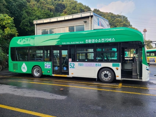 '달리는 공기청정기' 경기도 첫 수소버스 안산서 25일 운행시작