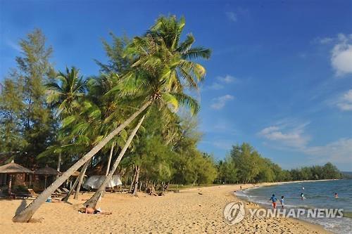 Beach on Phu Quoc Island, Vietnam (file photo)
