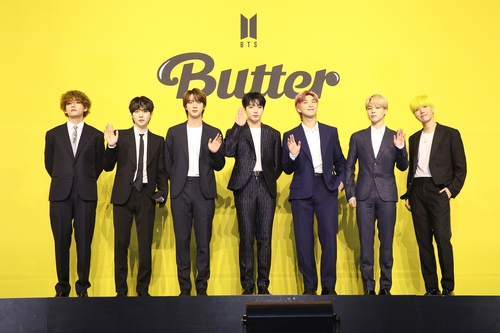 BTS '버터', 미국 버라이어티 히트메이커 '올해의 음반' 수상