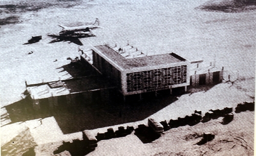 여객청사가 새로 단장된 직후 김포공항. 1957년 [국립항공박물관 제공]