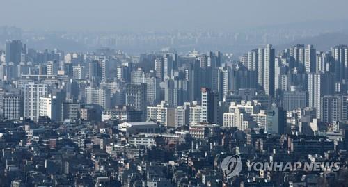 서울의 아파트 단지 모습 [연합뉴스 자료사진]