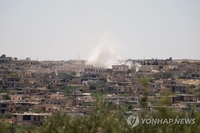 시리아 북서부서 정부군 헬기 추락…2명 사망