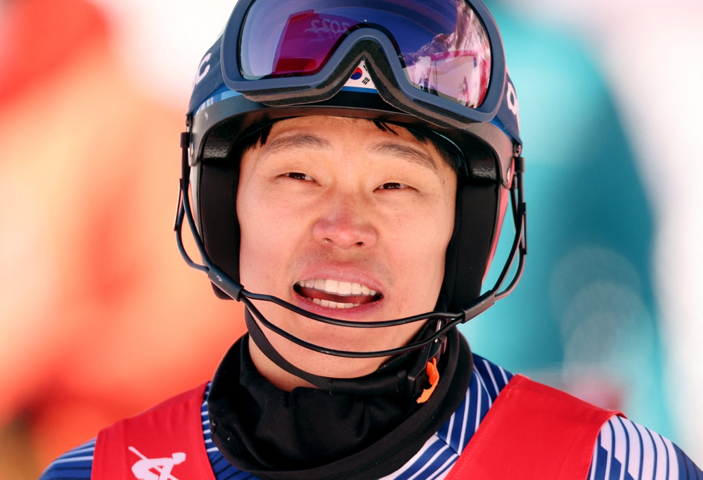 알파인스키 남자부 회전 한국 올림픽 최고 순위 타이기록 달성한 정동현
