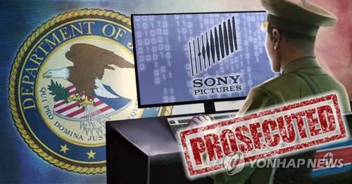 미국 법무부 소니픽처스 해킹 북한 해커 기소