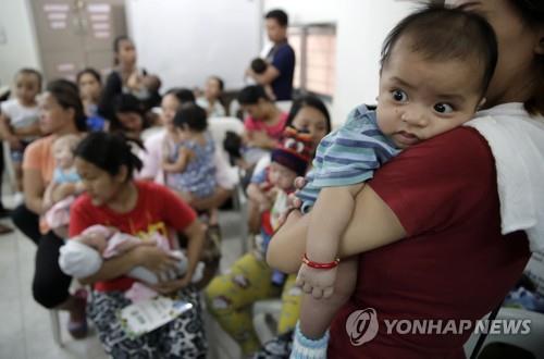 WHO·유엔 "백신 접종 차질로 1∼2월 홍역 발병자 80% 급증"