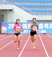 이채현, KBS배 육상 여자 고등부 100·200ｍ 석권
