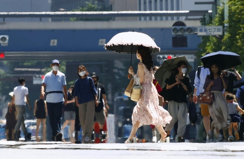 일본 6월 사상 첫 40도 넘는 때 이른 폭염