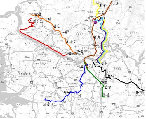 경기도 내달부터 광역버스 9개 노선 새벽 2시까지 연장 운행