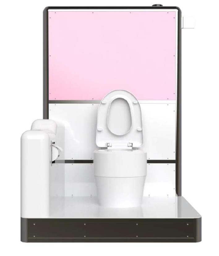 삼성이 개발한 기술이 적용된 가정용 재발명 화장실(RT)