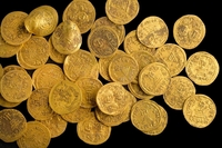 이스라엘 북부 유적지서 동로마제국 금화 무더기 발굴