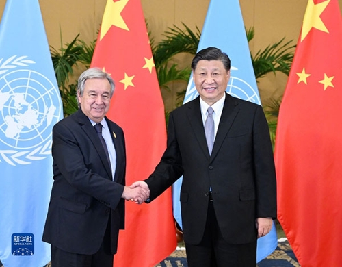 시진핑, 유엔 끌어안기…"중국, 유엔 지지자로 협력 강화할 것"