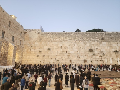 유대인 최고 성지 '통곡의 벽'