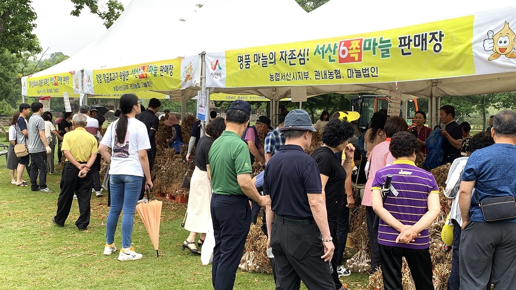 2019년 서산 육쪽 마늘 축제