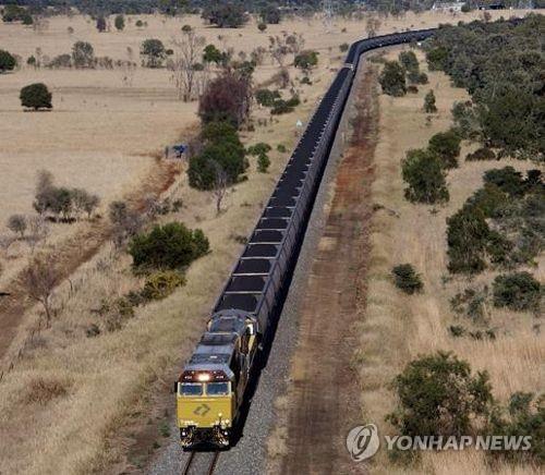 호주 퀸즐랜드주 석탄 운반 주요 철도