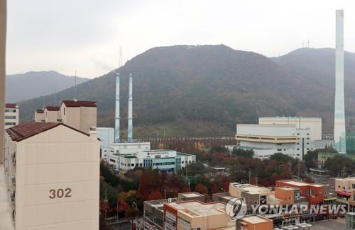 장유 폐기물처리시설 전경