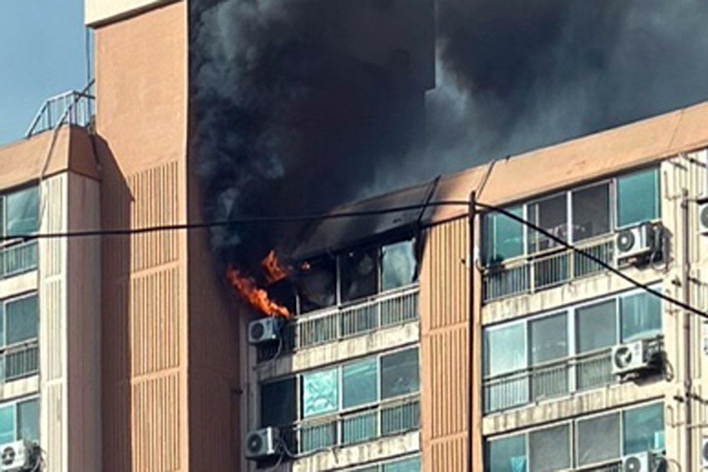 광주서 아파트 화재