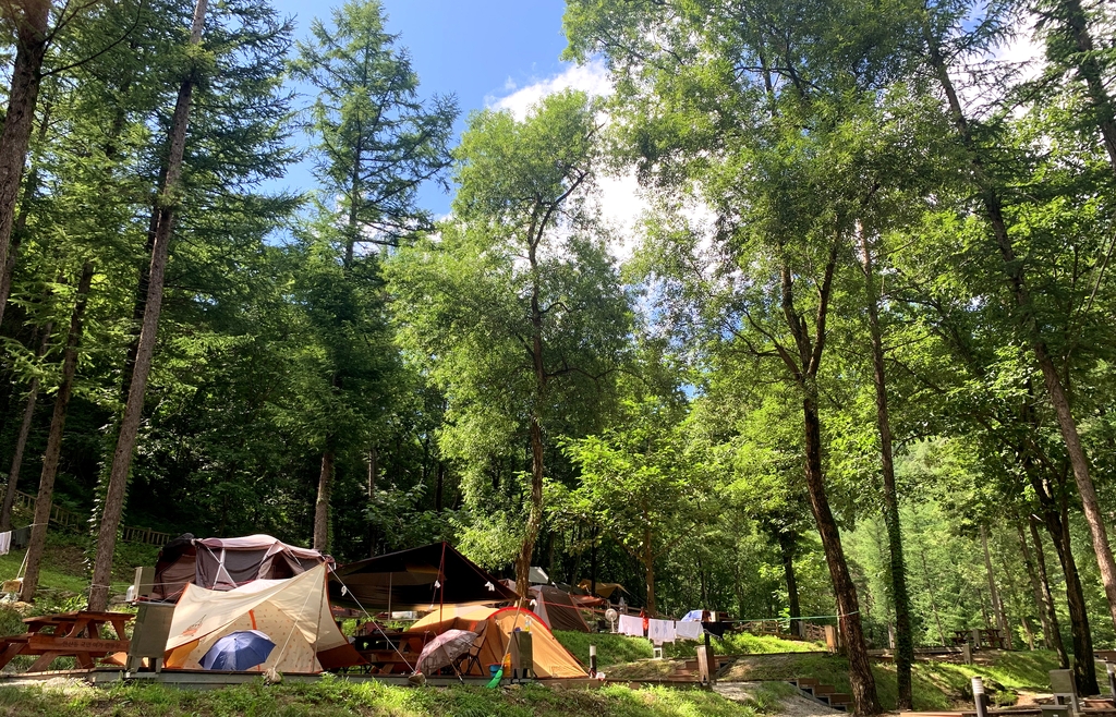 만산동 캠핑장