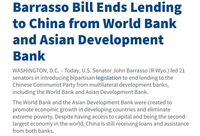 '세계은행 대출금지·최혜국대우 박탈'…美서 中견제 법안 발의
