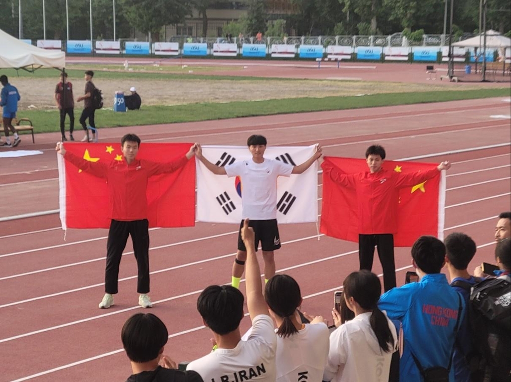 김은교, 아시아청소년육상선수권 남자 세단뛰기 2위