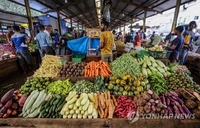 '국가부도' 스리랑카, IMF 지원 후 물가상승률 35%로 완화