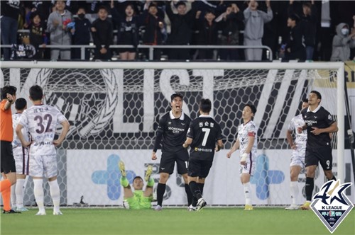 2-2 동점골로 성남에 승점 1 안긴 정한민