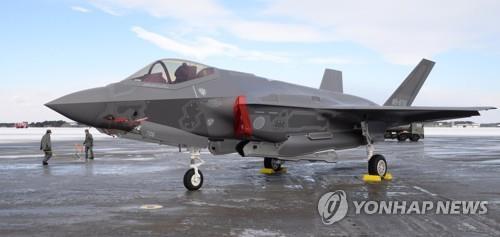 일본 항공자위대 소속 F-35 전투기 2대 긴급 착륙