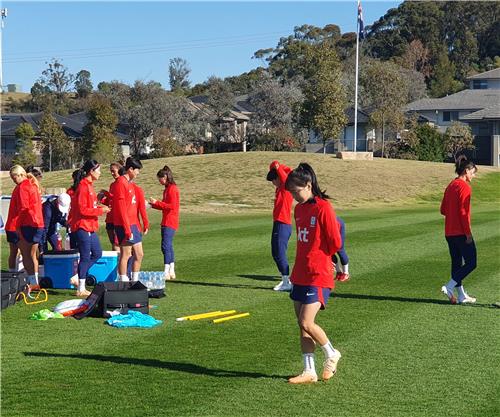 2023 FIFA 여자월드컵에 참가하는 한국 여자축구대표팀