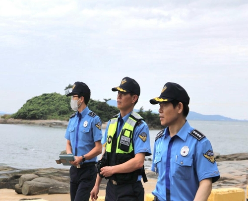 목포해경, 폐장 해수욕장 안전관리