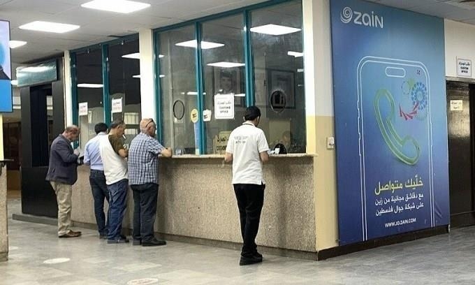 이스라엘과 요르단 접경 지역의 세관