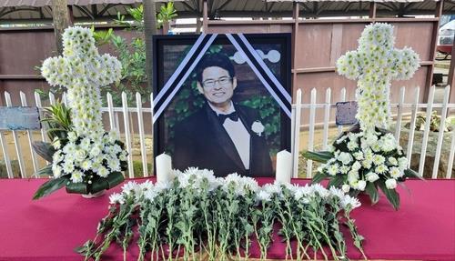 고(故) 지익주씨 7주기 추모식 영정 사진