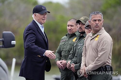 美 남부 국경을 방문한 바이든 대통령