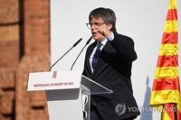 7년간 해외 떠돈 카탈루냐 독립지도자 바르셀로나 귀환