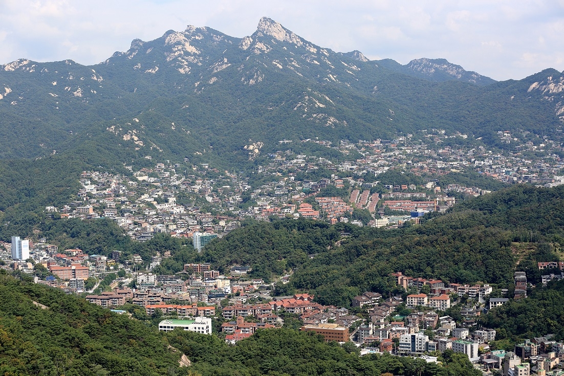 종로구 자연경관지구 전경