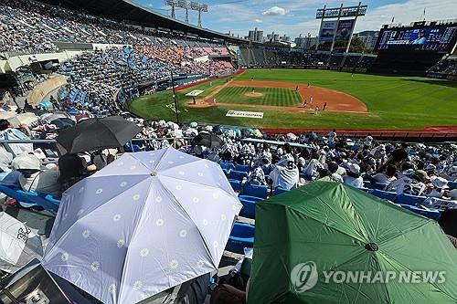 연휴 무더위 속 열린 프로야구 ※ 기사와 무관한 자료사진