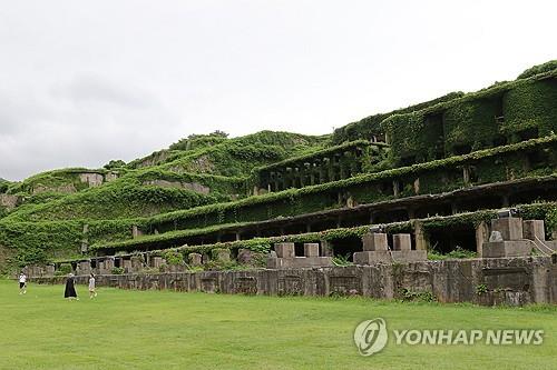 일본 사도광산 근대 유산 '부유선광장'