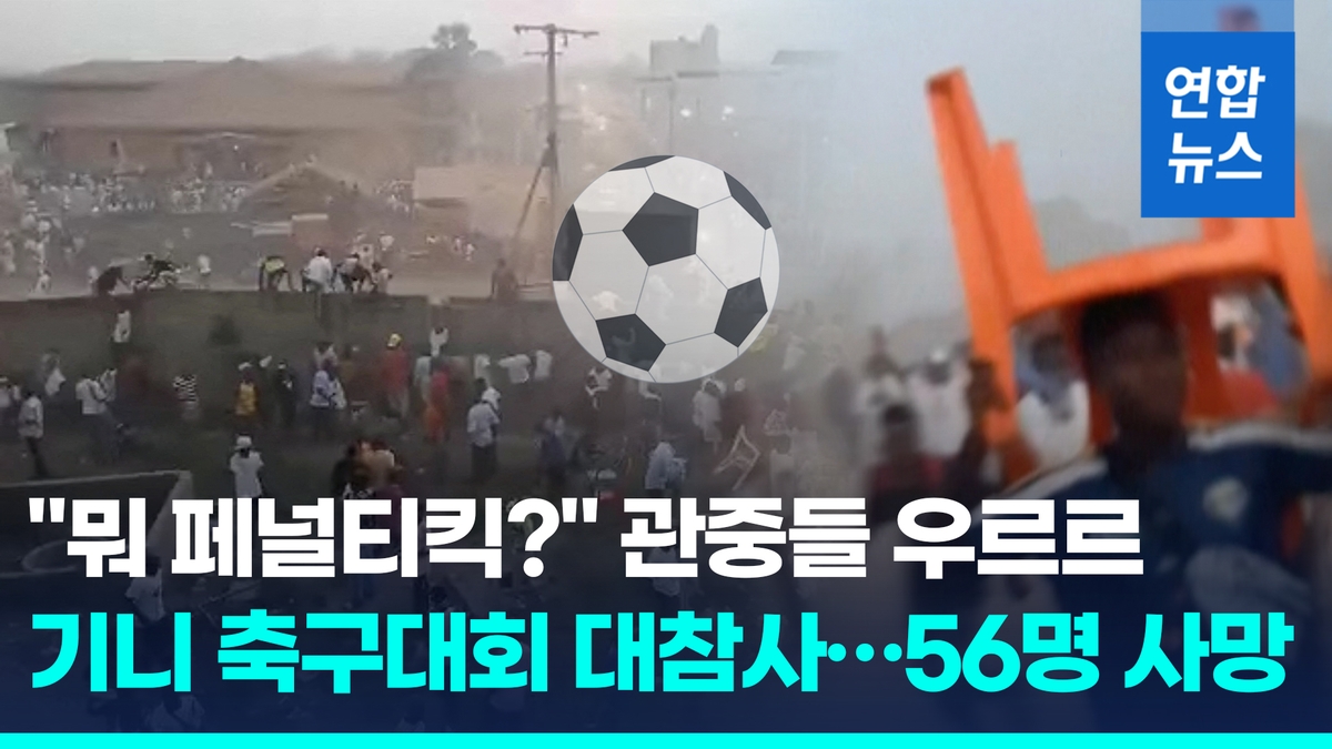 [영상] 축구 판정 불만에 관중 대충돌 56명 사망…기니는 어떤 나라?