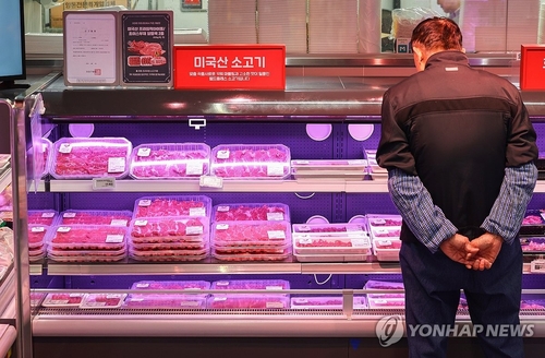 미국 축산업계, 트럼프에 한국의 미국산 소고기 수입금지 해제 요청