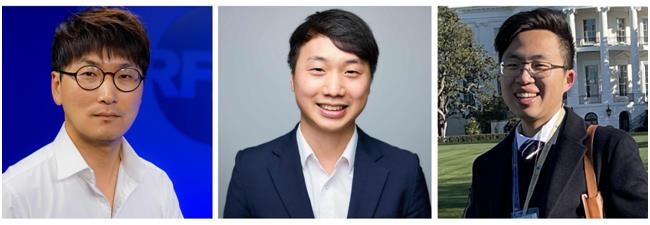 왼쪽부터 노정민, 박재우, 유형준 기자