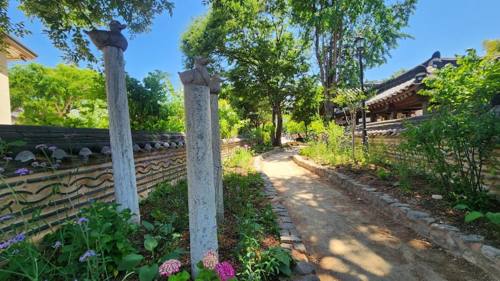 프로축구 전북현대, 전주 한옥마을 내 정원 조성 후원