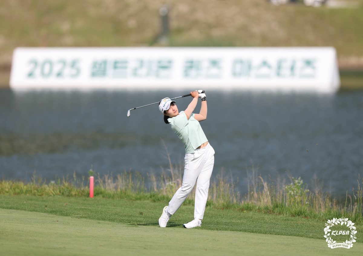 김시현의 2라운드 경기 모습. 