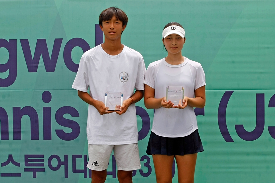 오승민·류은진, ITF 영월국제주니어 테니스 남녀 단식 우승