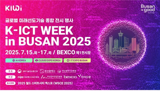 부산, AI 혁신의 중심지로 도약! K-ICT 위크 부산 2025, 미래 기술 선도