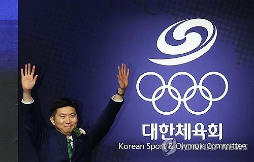 제42대 대한체육회 수장에 선출된 유승민 회장