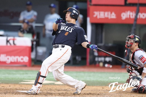 프로야구 한화, kt에 1점 차 강우콜드 게임 승…파죽의 8연승(종합)