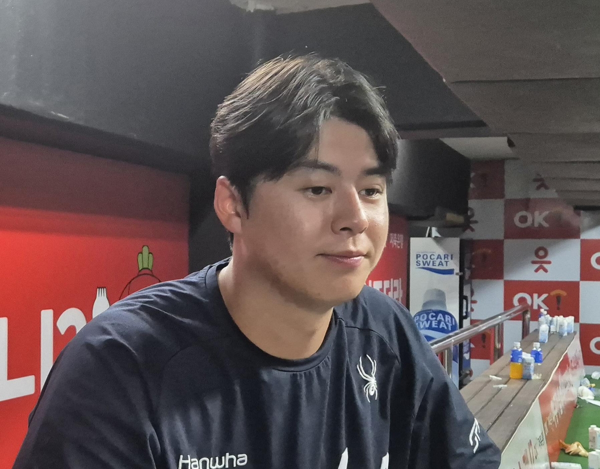강우콜드 승리에도 웃지 않은 노시환 "비 피해 가슴 아…