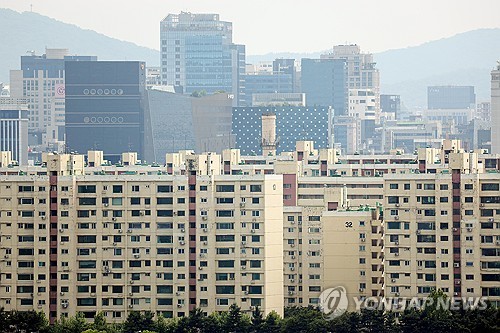 서울 강남구 압구정동 일대 아파트