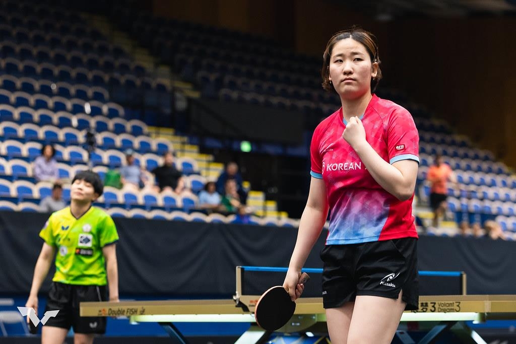 WTT 유럽 스매시 여자단식에 출전한 이은혜